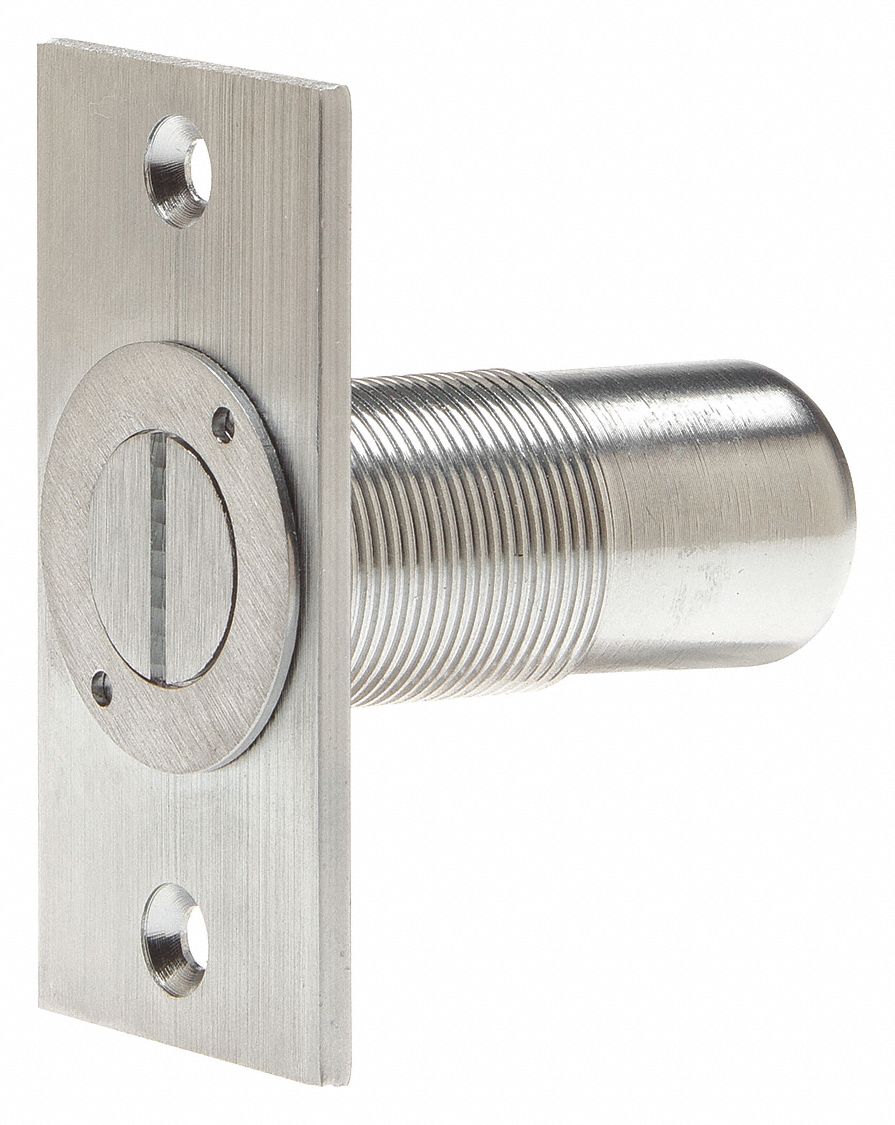 KABA ILCO Dust Proof Strike Lockable, 2 29/32 in Lg, 1 25/64 in Wd
