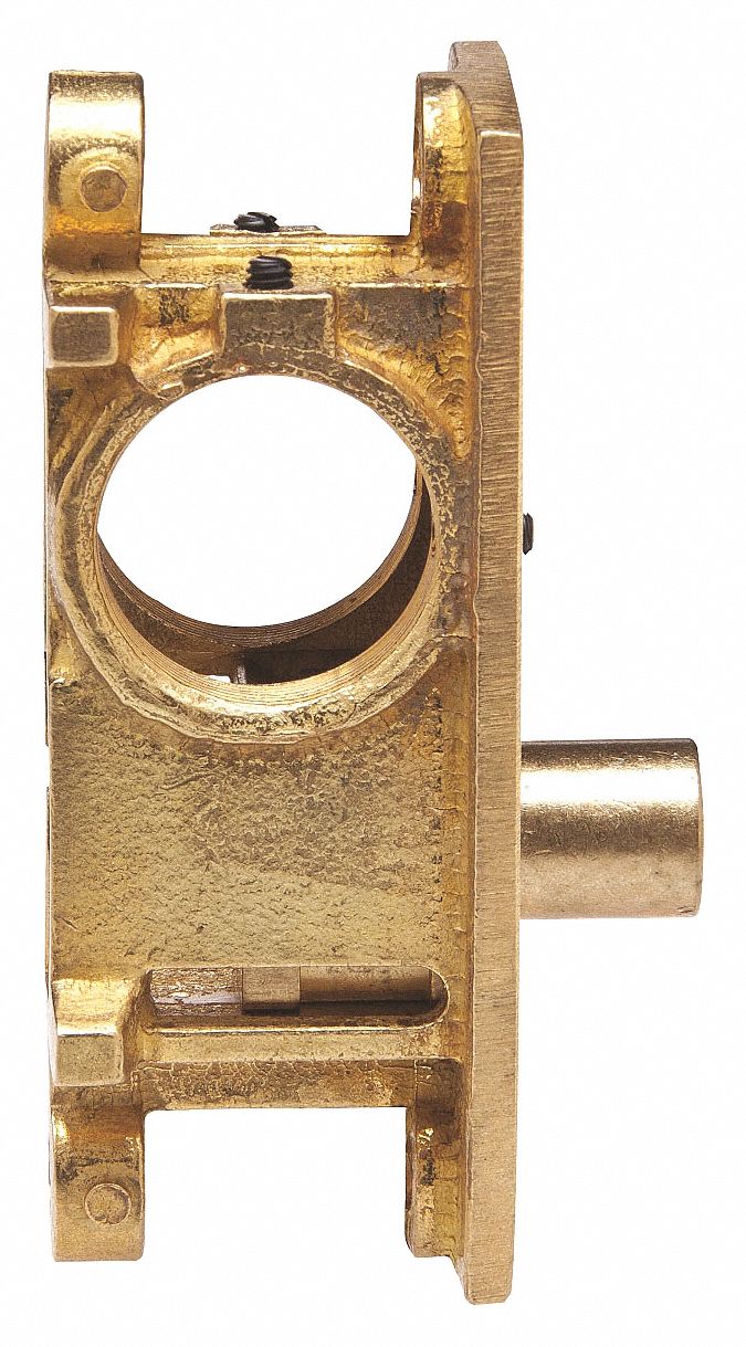 40JL06 - Bottom Rail Lock Brass 1-9/16in
