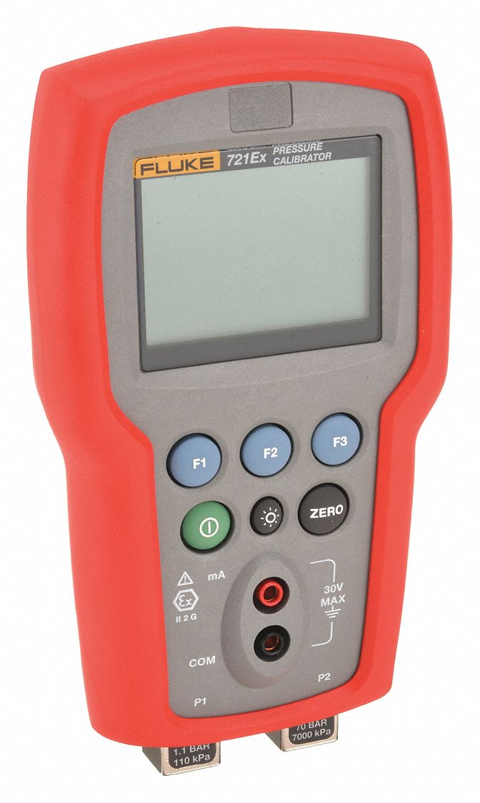 Handheld Pressure Calibrator: FLK-721EX-1603, HART, Included, Carrying Case/Test Leads, IP40