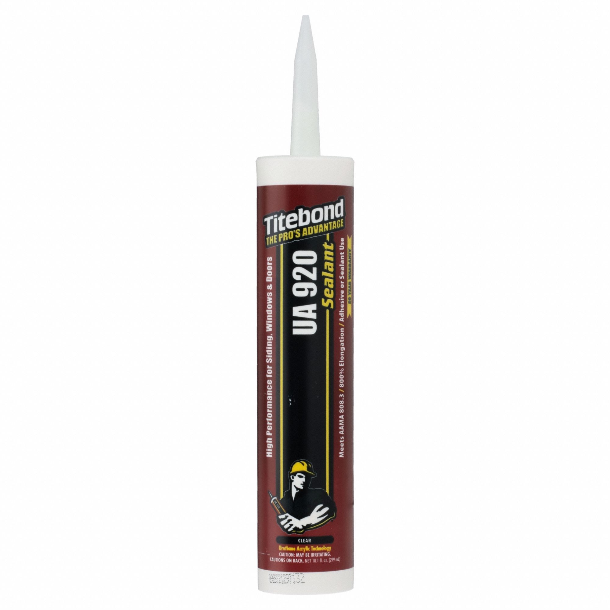 Sealant, Clear, 10.1 oz., Exteriors, Tube