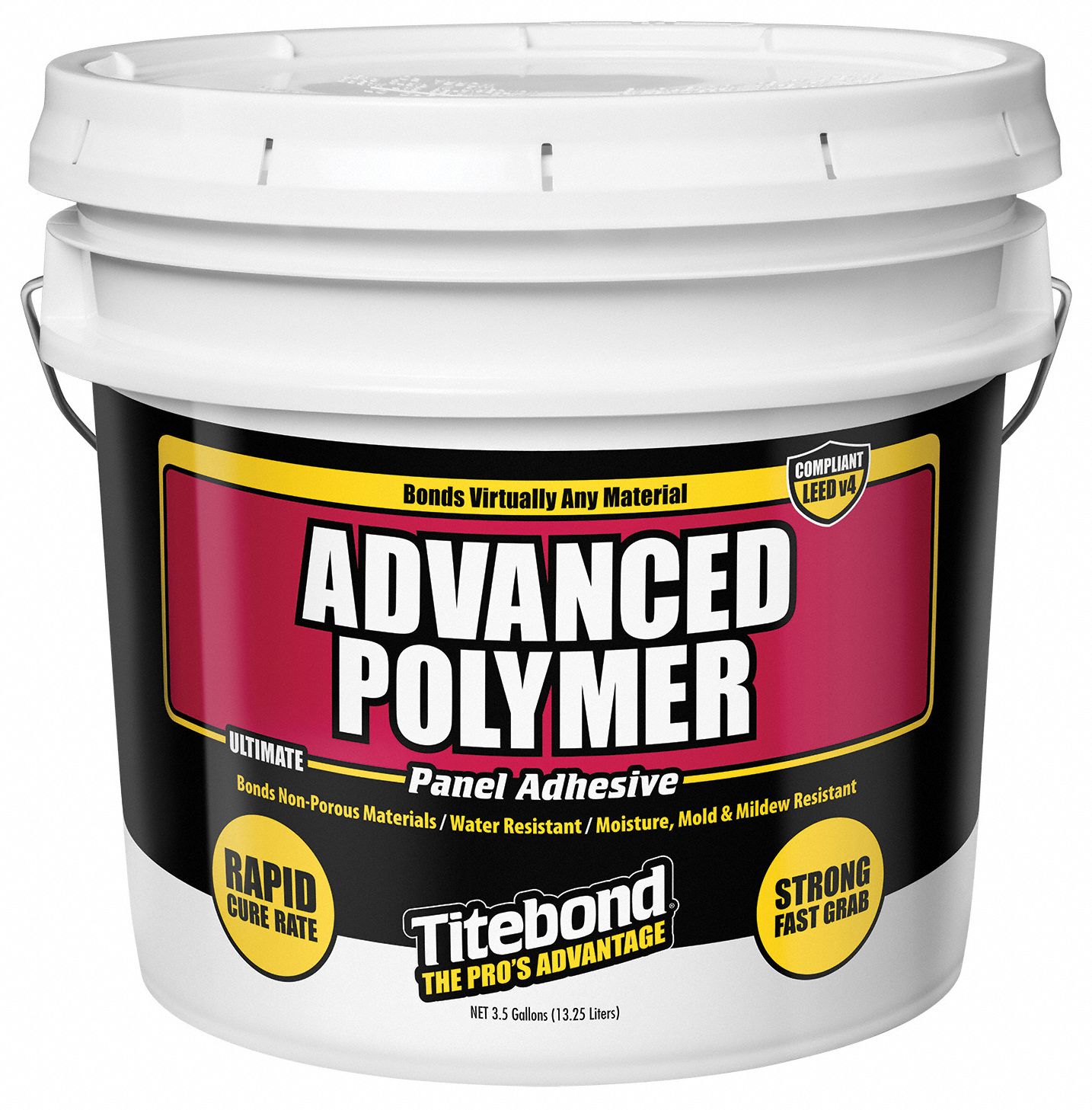 TITEBOND, GREENchoice Advanced Polymer, 3.5 gal, Construction Adhesive -  40JM94