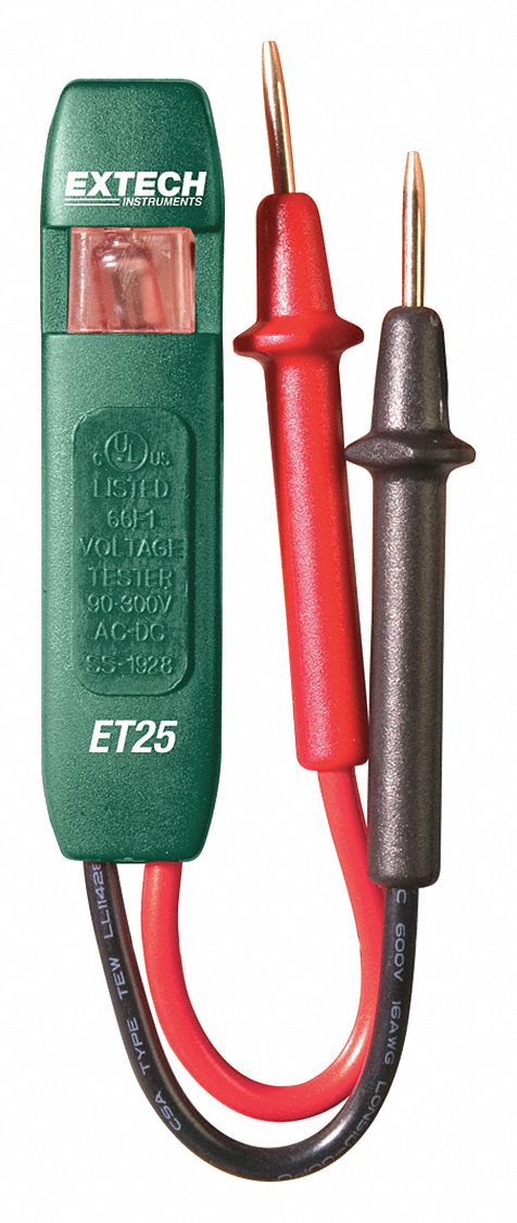 Voltage Tester,  CAT II 300V,  No Disp