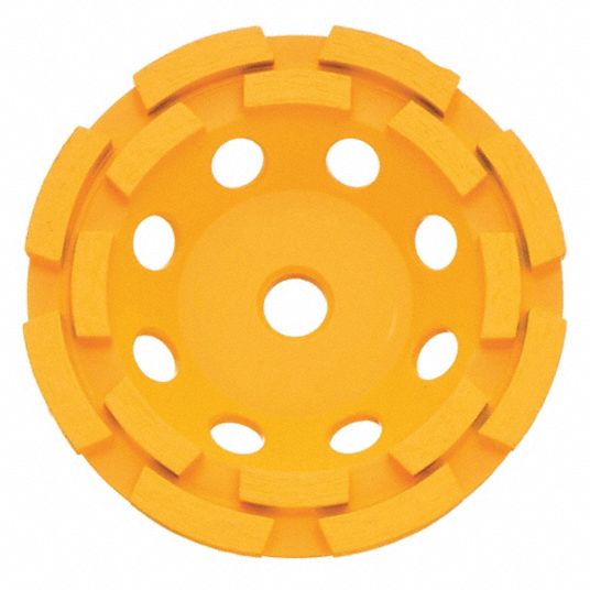 DeWalt DW4775 - 7 in. Double Row Diamond Cup Grinding Wheel