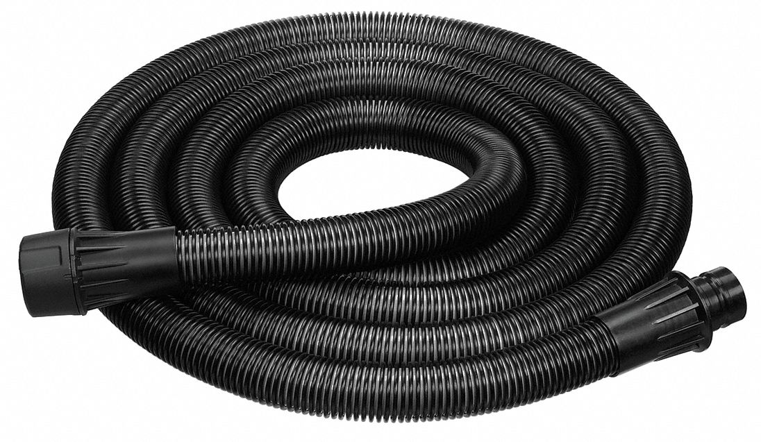 CRUSHRESISTANT VAC HOSE,1-1/4IN X 15 FT