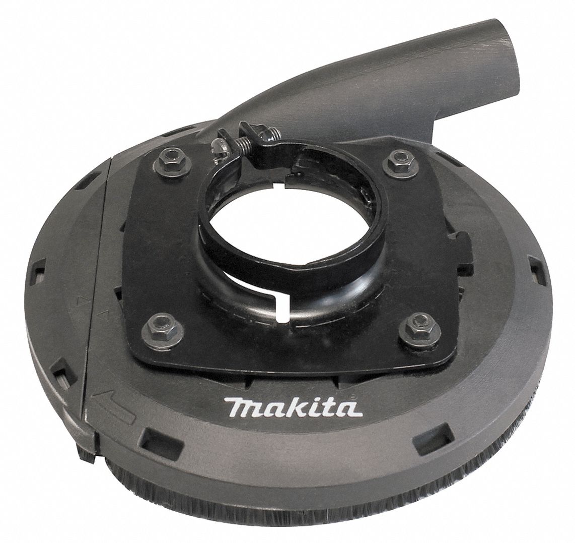 Makita Grinder Dust Attachment, 7 In Includes Dust Extraction Guard