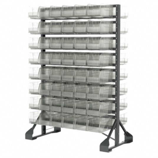 AKROMILS Bin Rail Floor Rack 40K46130016230SC Grainger