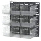 Louvered Panel,18 x 6 x 19 In,Clear