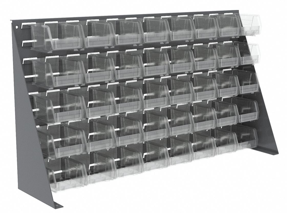 Louvered Bench Rack - Grainger