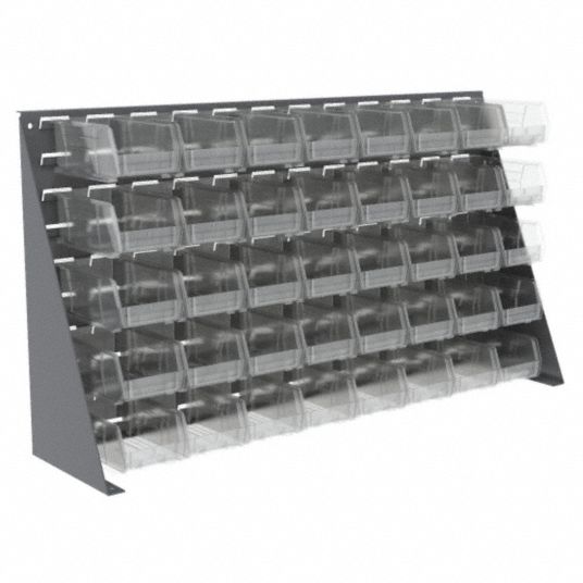 Louvered Bench Rack - Grainger