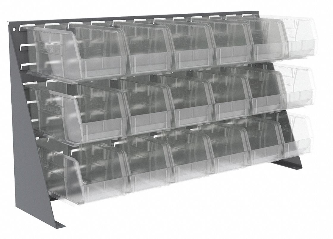 Louvered Bench Rack - Grainger