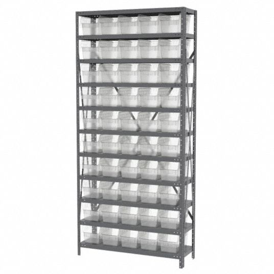 Akro-Mils Storage Shelf Bins for 18in. Shelves:Boxes:Bins