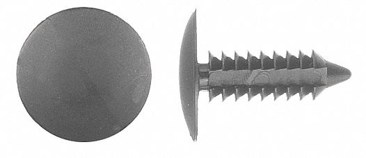 Retainer Blk Nylon 7/32In 3/4In L PK50