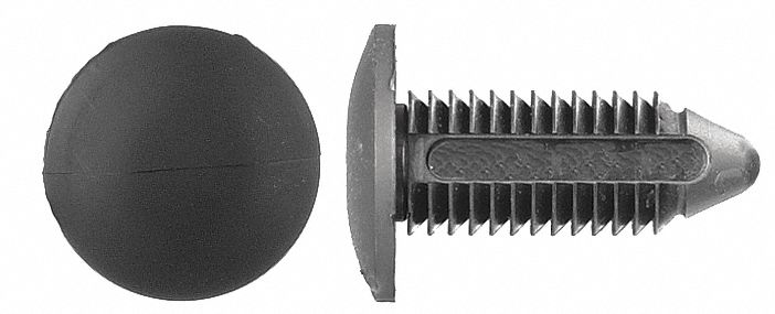 Retainer Blk Nylon 10mm 30mm L PK50