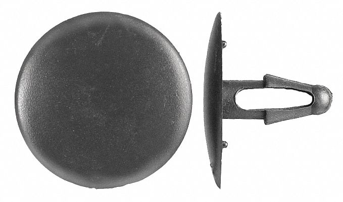 Retainer Blk Nylon 7mm 19mm L PK25