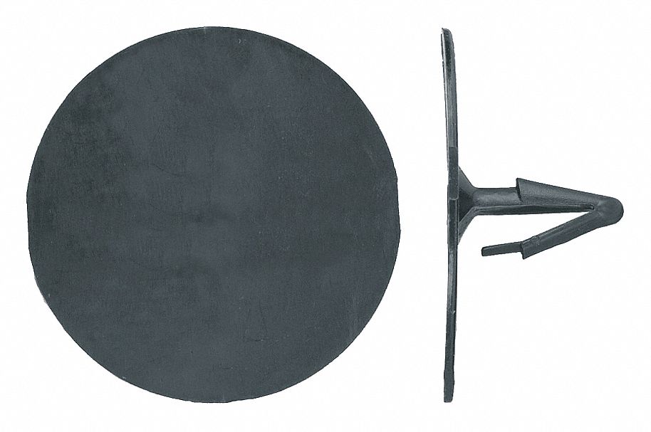 Retainer Blk Nylon 1/4In 3/4In L PK50
