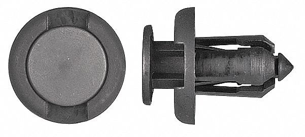 Retainer Blk Nylon 10mm 16mm L PK15