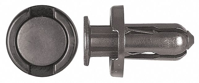 Retainer Blk Nylon 10mm 18mm L PK15