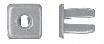 Push-In Rivet Retainer Round Nylon PK25