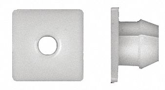 Push-In Rivet Retainer Round Nylon PK50