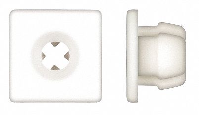 NUT,PLASTIC,16MM W X 10MM H,PK50