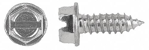 sheet metal screw head types