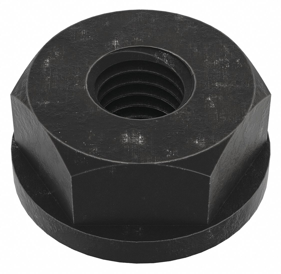 HEX NUT, M10-1.50 THREAD, STEEL, BLACK PHOSPHATE, 25 PK