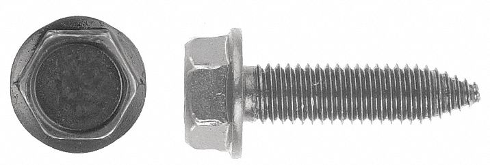 Bolt, M8, Hex, 30mm L, PK25