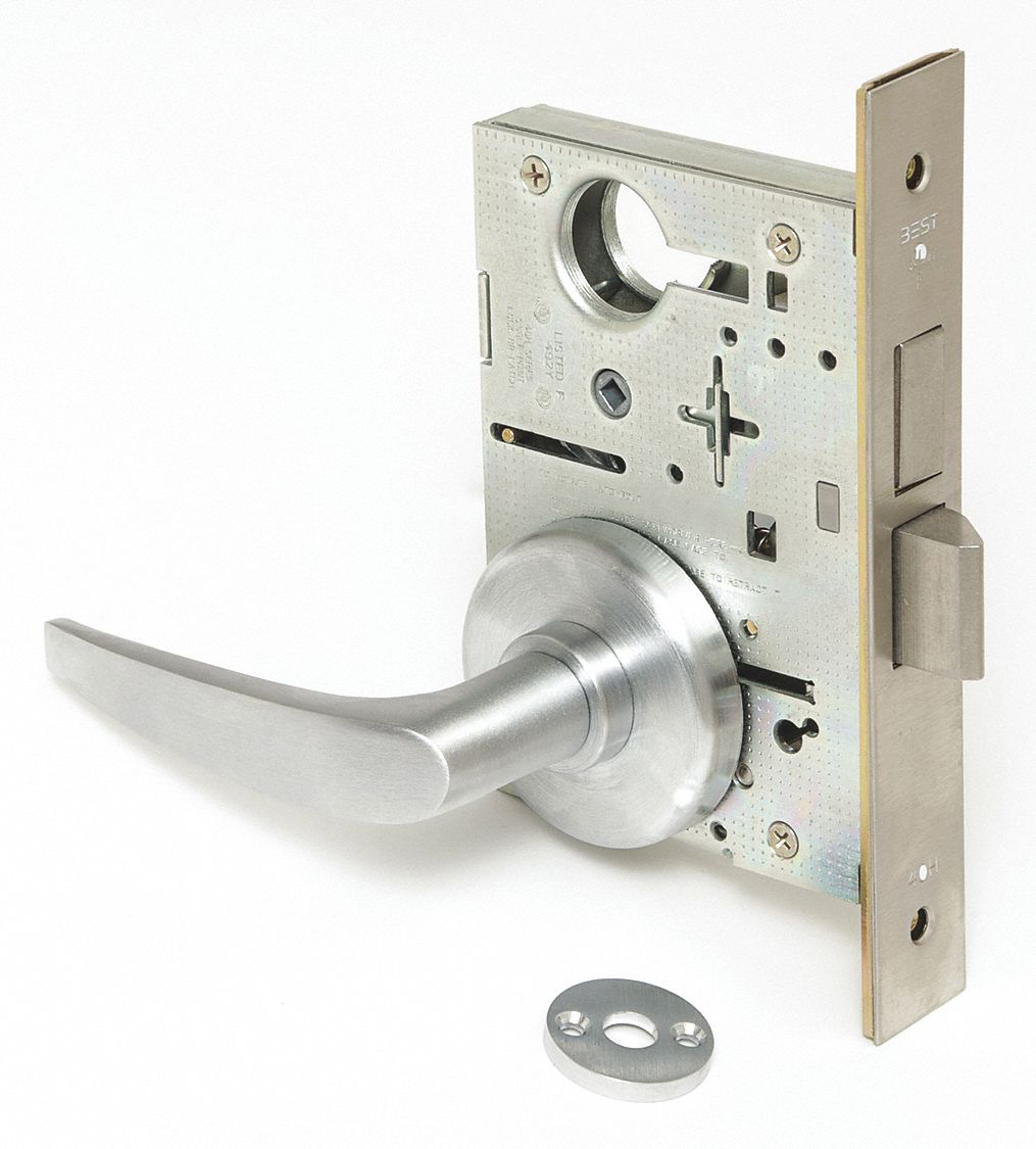 BEST, Privacy Lever Locksets, Chrome, Door Lockset 40KA2245H0L16H626 Grainger
