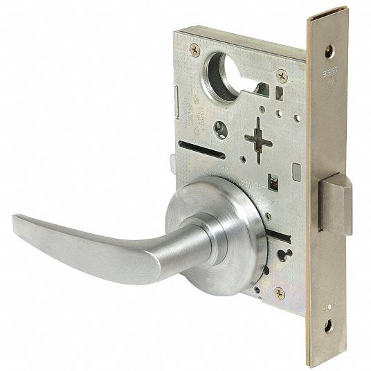 Best, Passage Lever Locksets, Chrome, Door Lockset - 40ka29