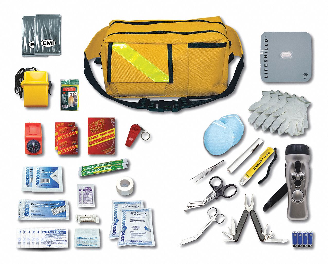 Survival Kit: 58 Components, Handbag