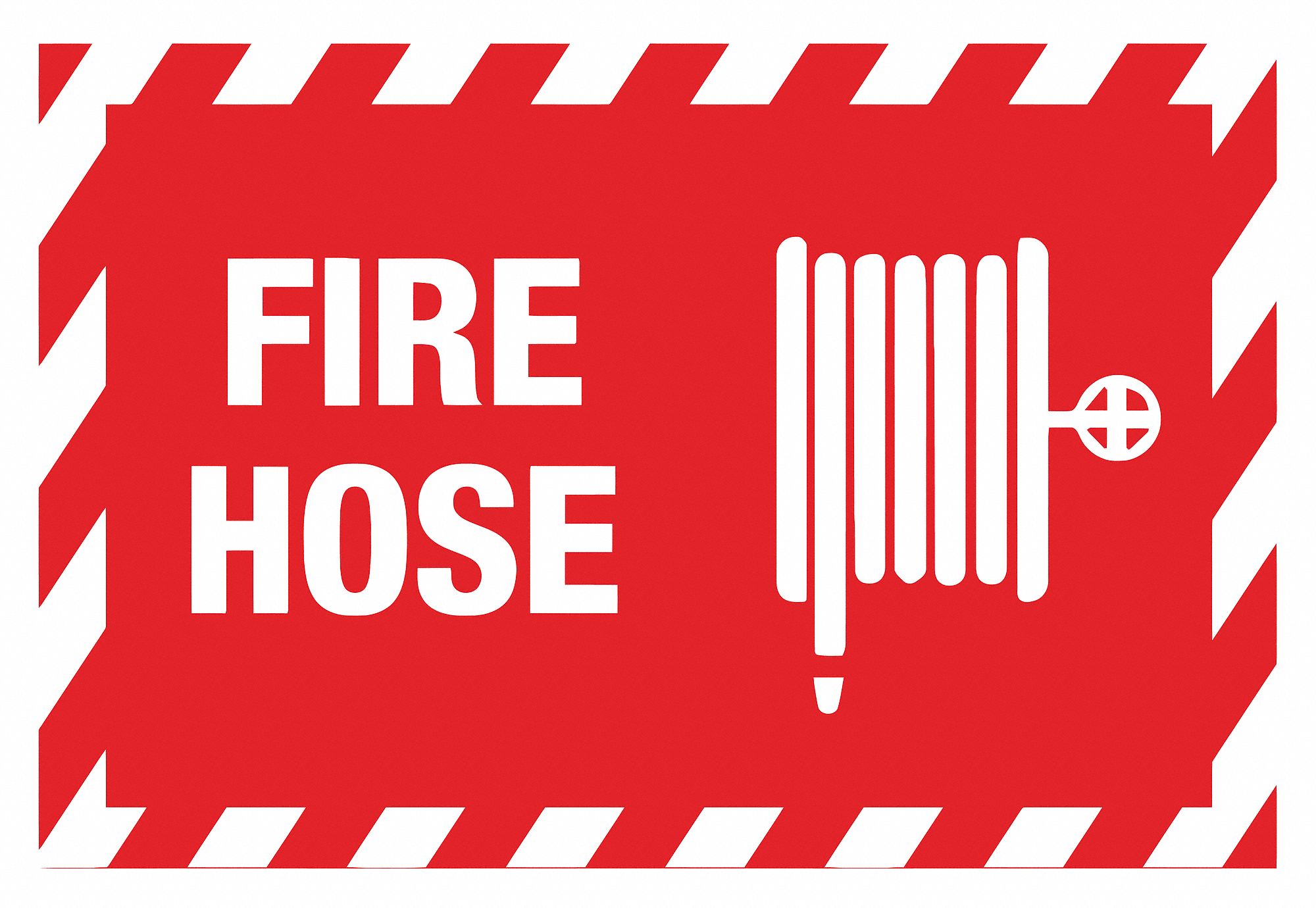 Fire Sign, 10 in x 14 in, Polyester