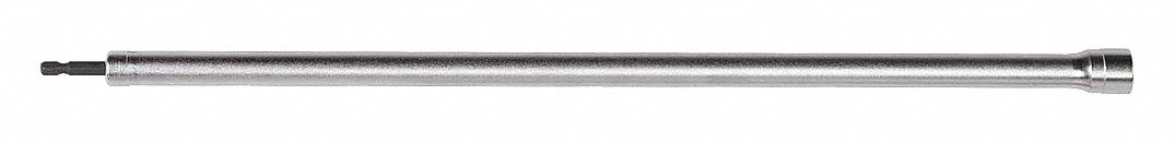 Nutsetter: Nutsetter, Imperial, 9/16 in Fastening Size, Hex, 1/4 in Shank Size, Impact Rated