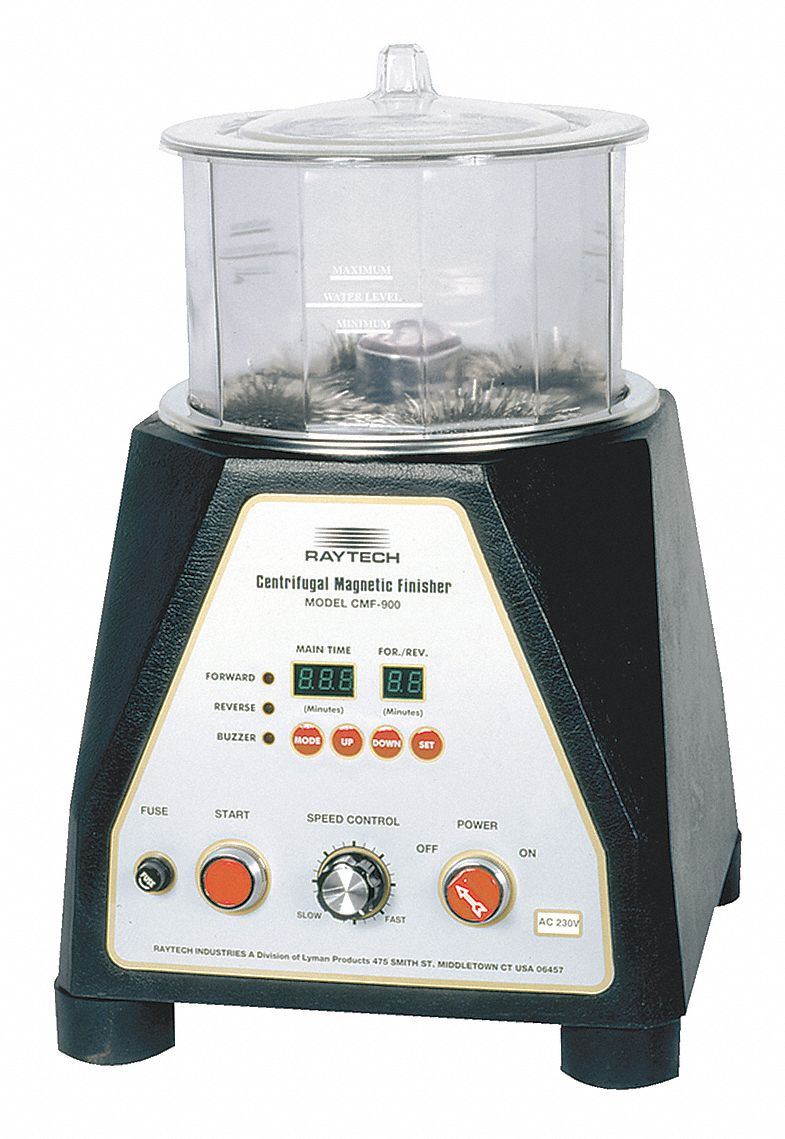 Centrifugal Magnetic Finisher 9 in Dia