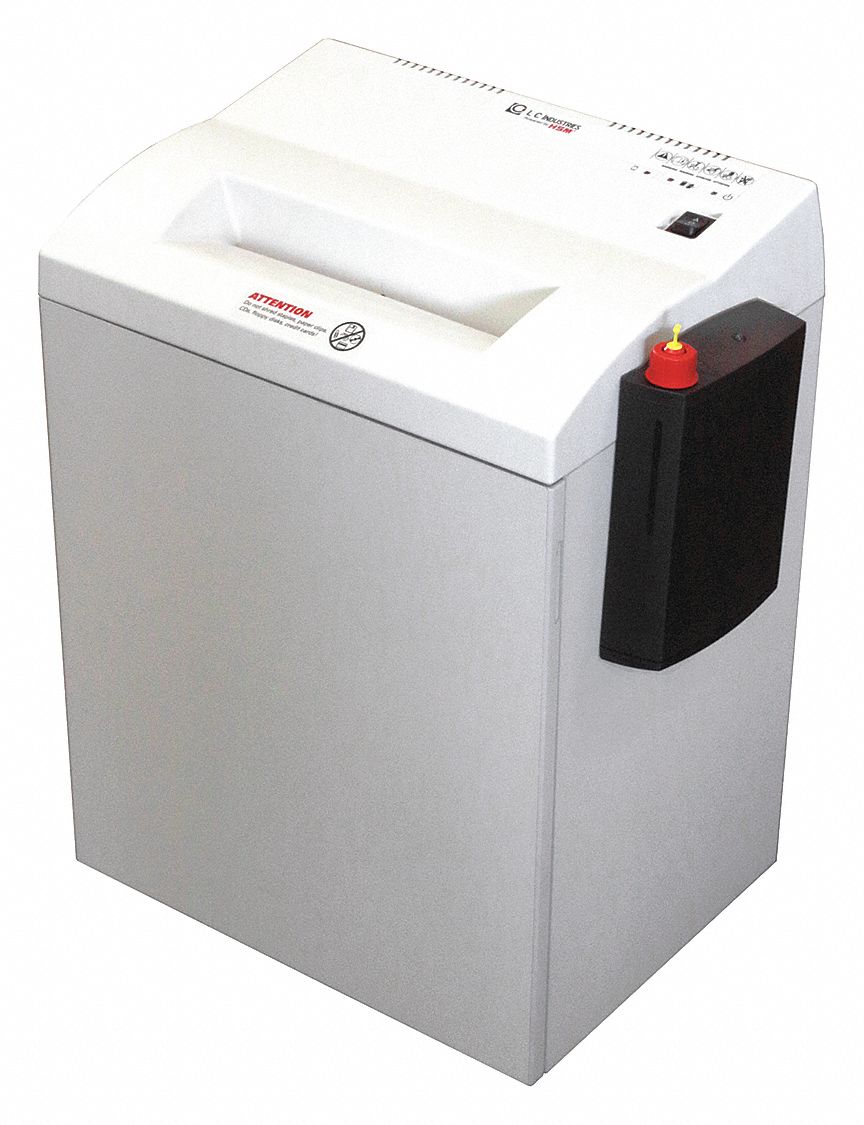 Paper Shredder: 6 Security Level, Cross-Cut Cut, 1/32 in x 3/16 in Shred  Size, Continuous, 7 Sheets