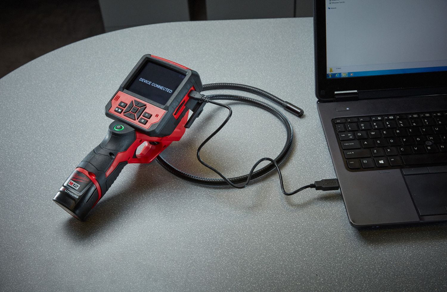 MILWAUKEE Video Borescope, 3.5 in. 40KJ35231521 Grainger