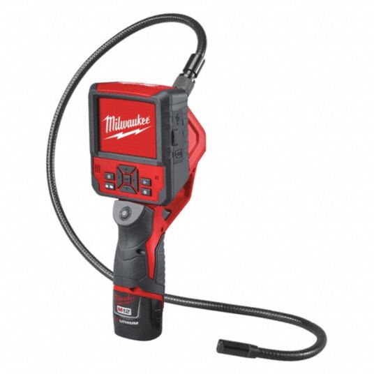 MILWAUKEE, 640 x 480, 3 ft Shaft Lg, Video Borescope 40KJ35231521