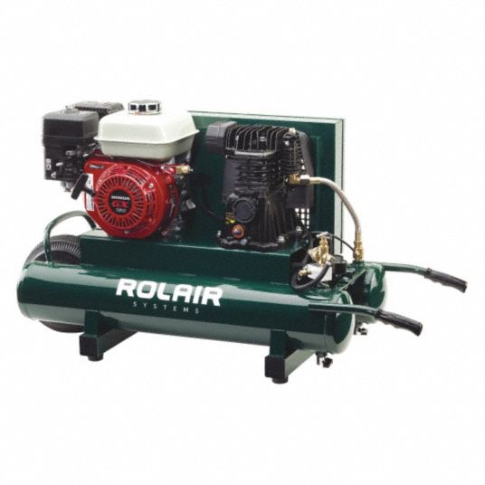 ROLAIR 5.5 hp 9 gal Portable Gas Air Compressor - 40KJ42