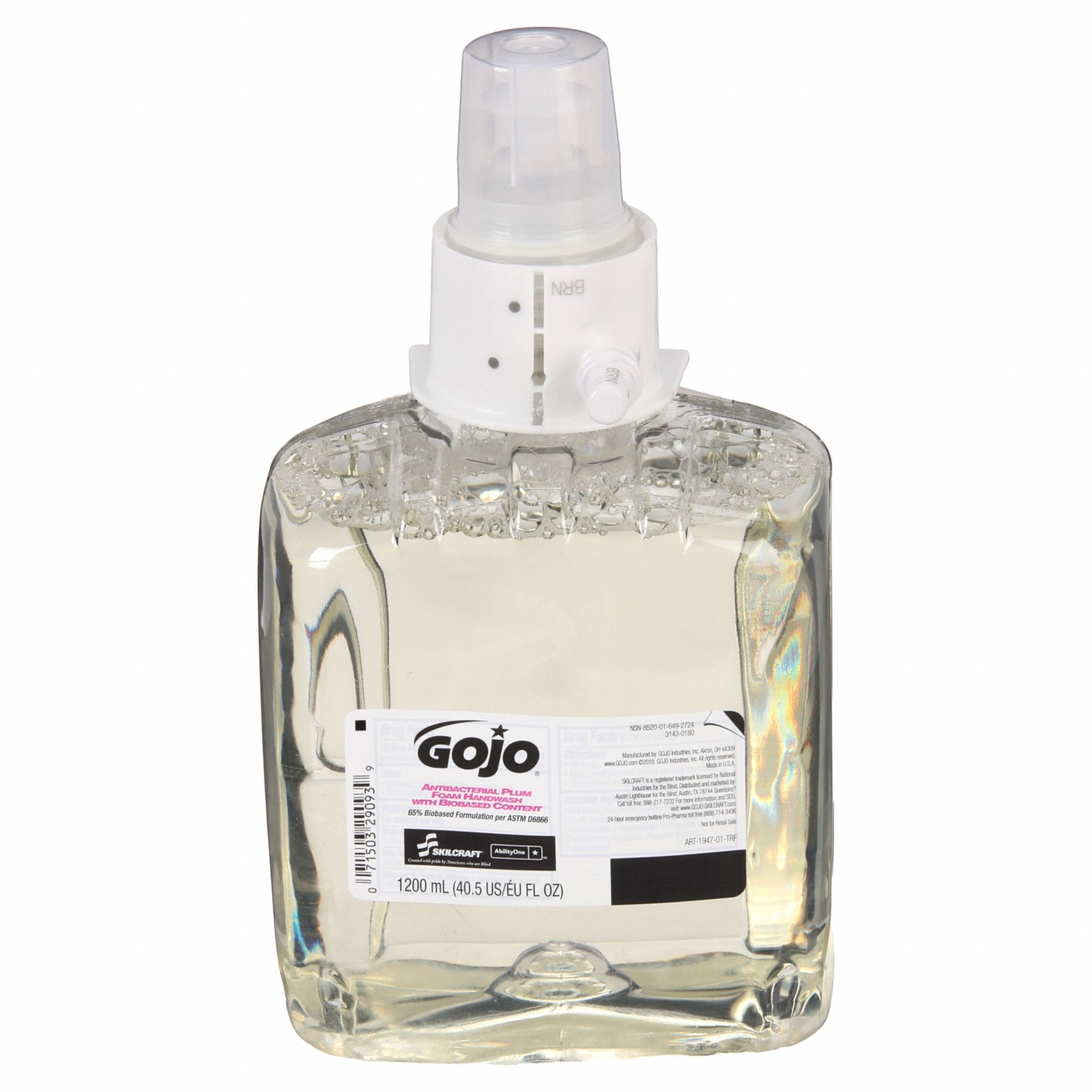 Hand Soap: Series LTX-12, 1, 200 mL, Liquid, Plum, Antibacterial/Moisturizing, E2, 2 PK