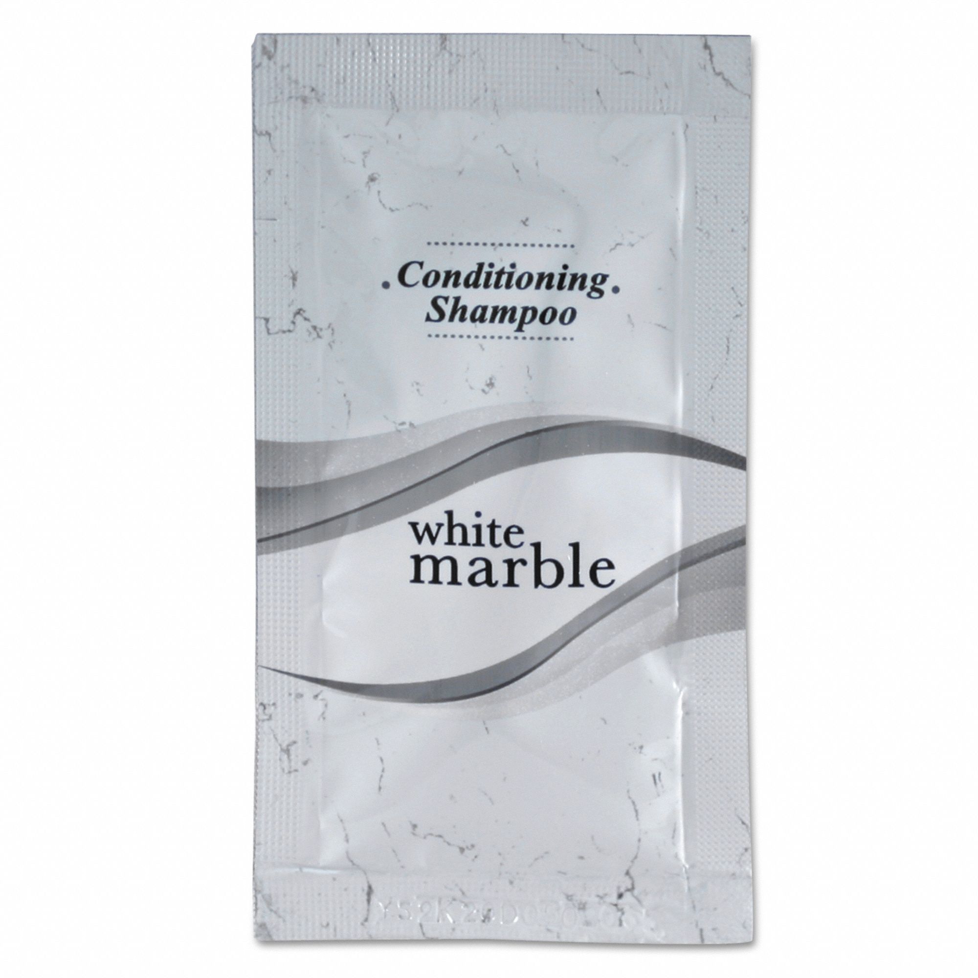 Hair Conditioner: Packet, 0.25 oz Size, Clean, White Marble, Aloe Vera, 500 PK