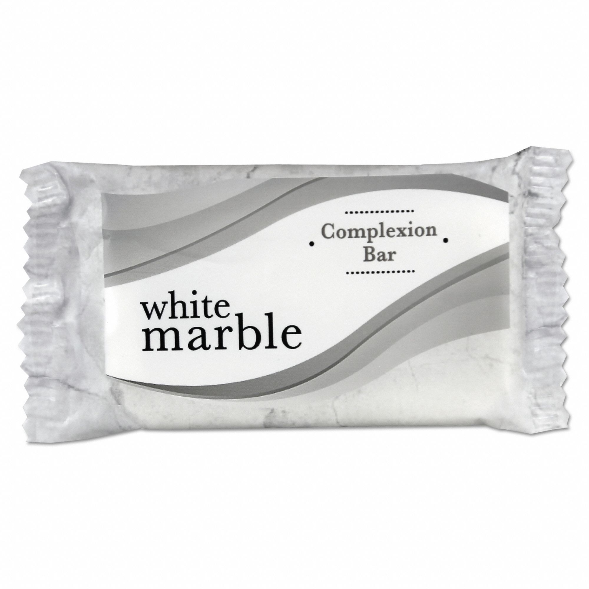 Body Soap: White Marble Basics, #3/4, Box, Fresh, Hypoallergenic, 1,000 PK