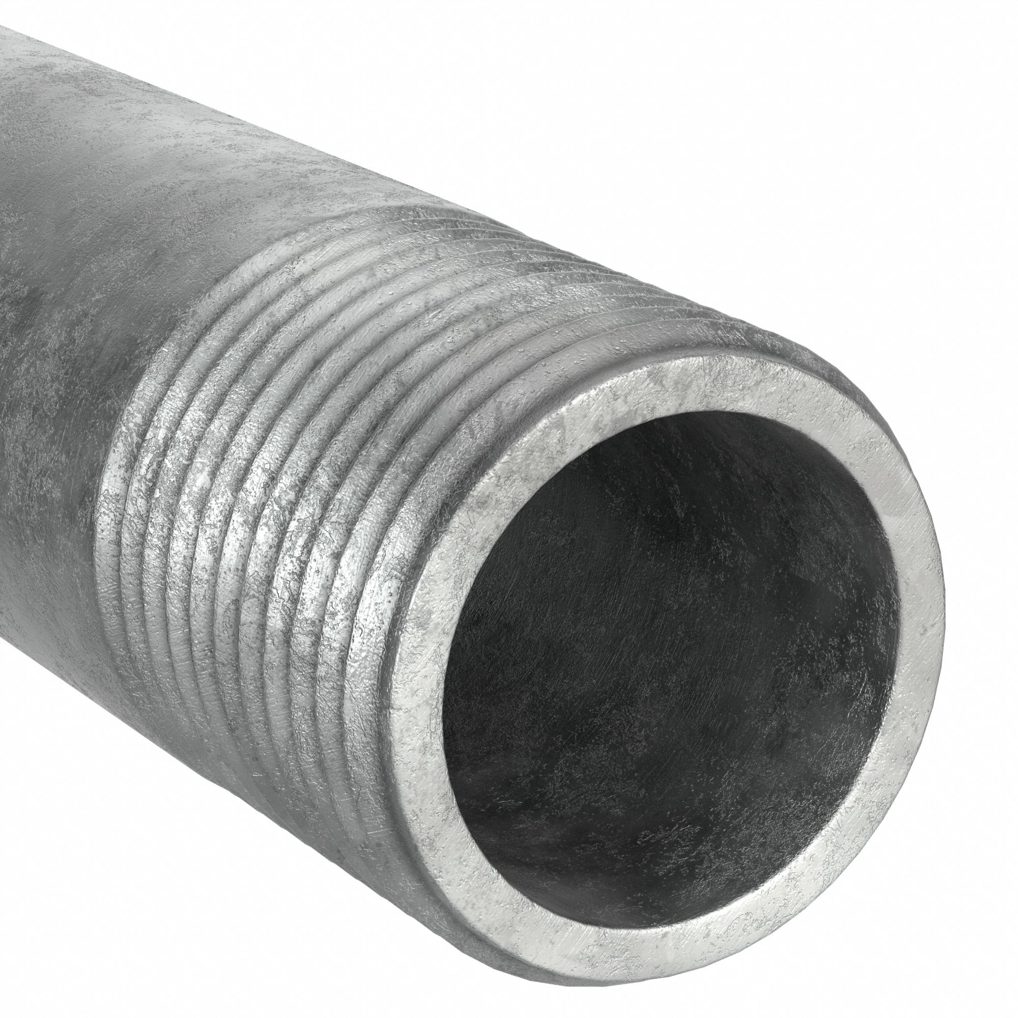 Galvanized Steel, 4 in Nominal Pipe Size, Pipe - 40L307|40L307 - Grainger