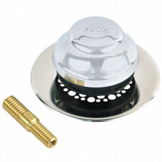 WATCO Plastic, Stainless Steel Bathtub Stopper and Drain, 2 7/8 in dia