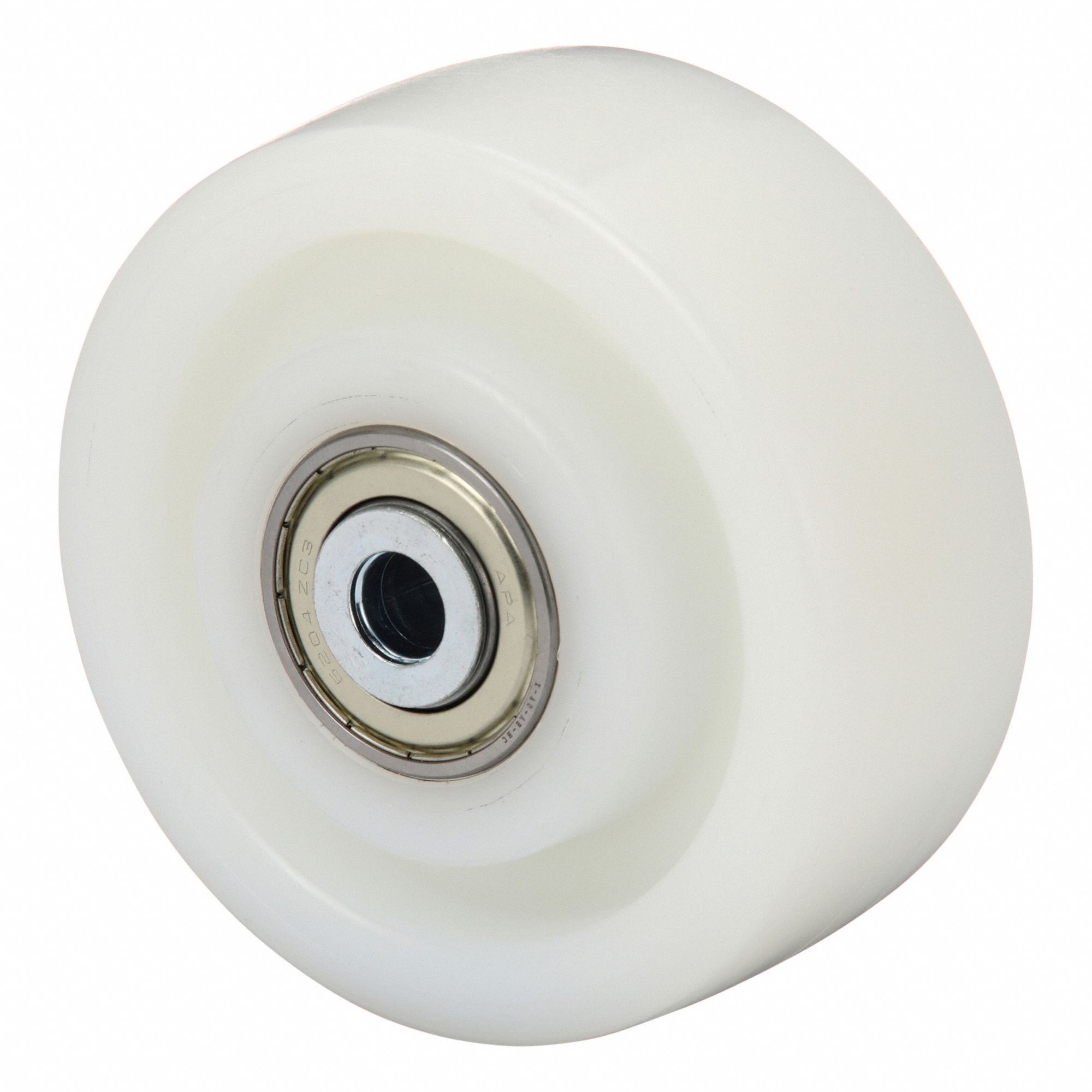 Caster Wheel: 4 7/8 in Wheel Dia., 2 in Wheel Wd, Nylon, 1, 650 lb Load Rating, Std