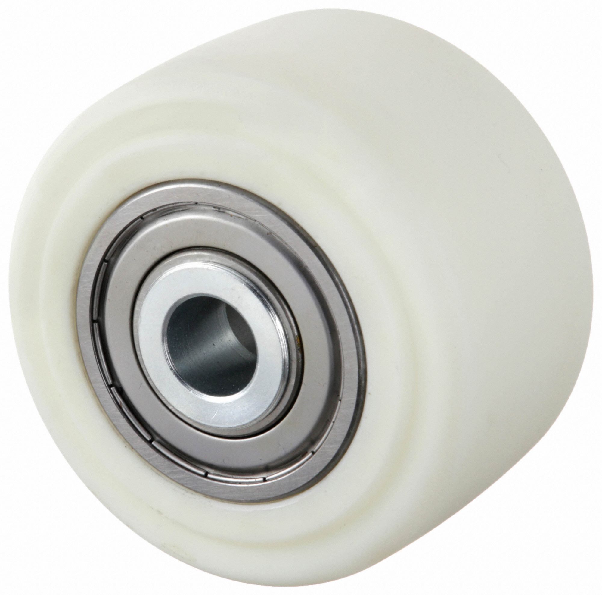 NYLON TREAD WHEEL, 3⅛ IN WHEEL DIAMETER, 1⅝ IN WHEEL W, 2,200 LB LOAD RATING