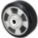 CASTER WHEEL,RUBBER,6 IN.,880 LBS.