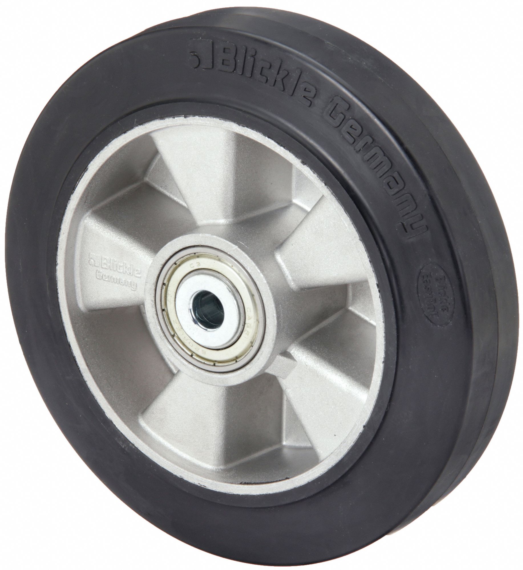 ROULETTE,CAOUTCHOUC,6-1/4 PO,880 LB