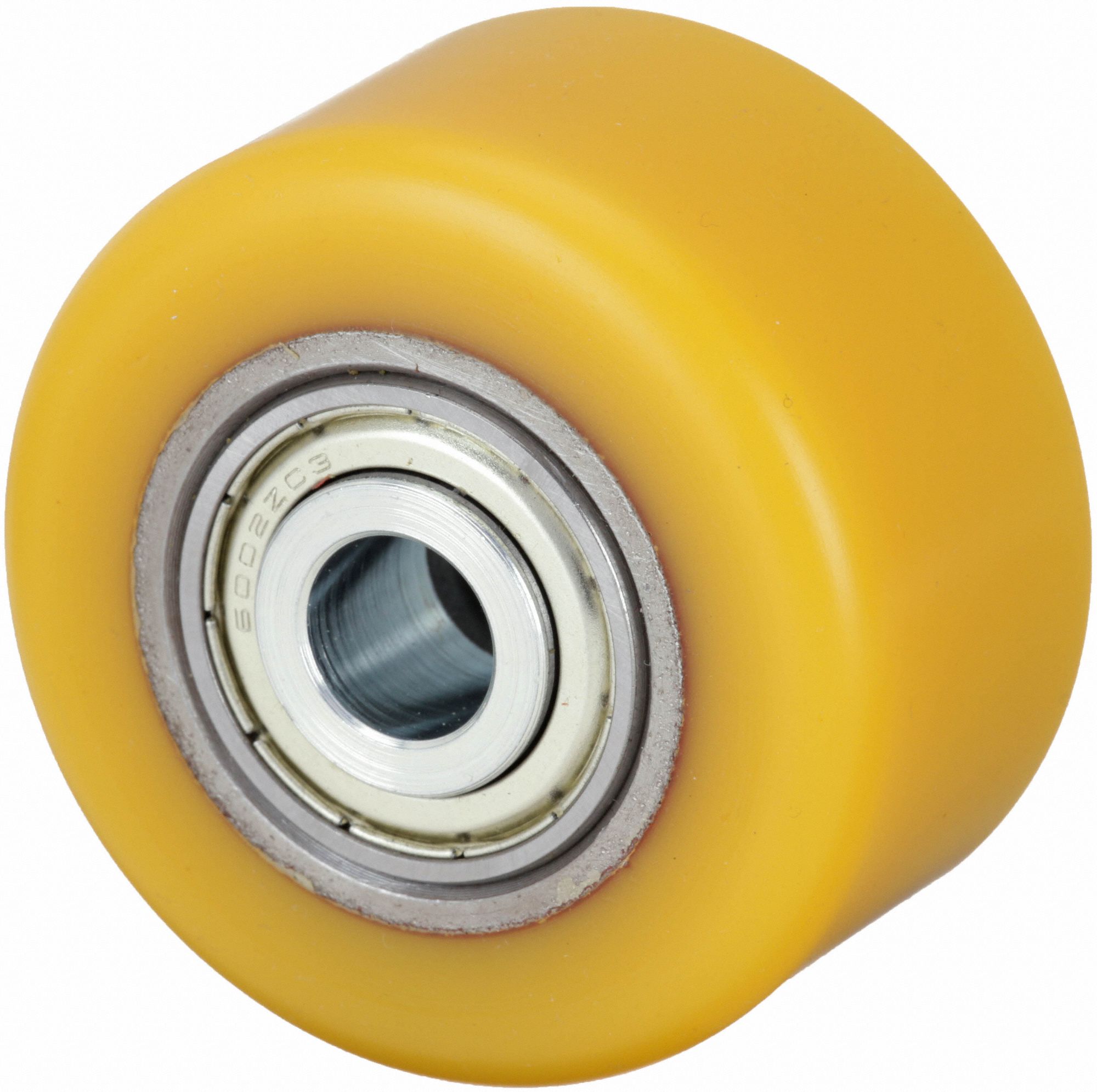 POLYURETHANE TREAD ON STEEL CORE WHEEL, 2⅜ IN WHEEL DIAMETER, 1⅜ IN WHEEL W, FIRM