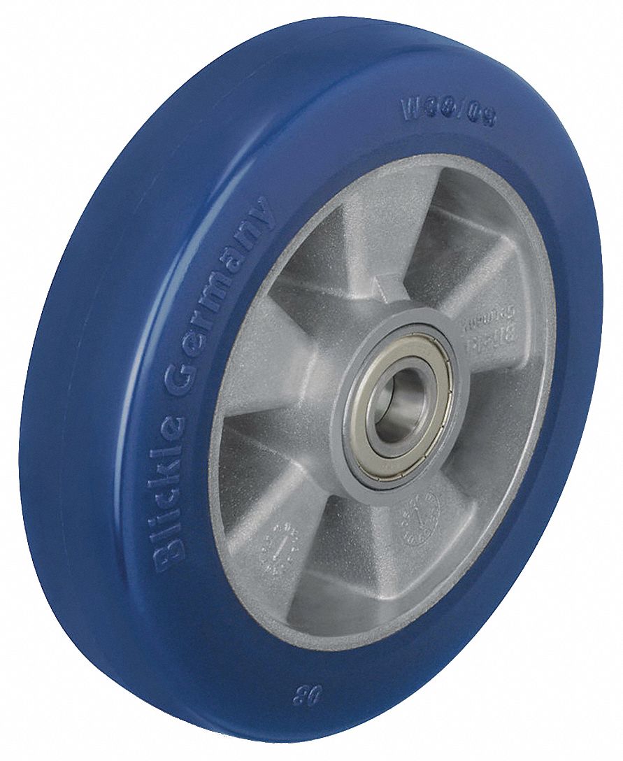 ROUE BNDE ROULMNT POLYUR,NOYAU ALUMINIUM