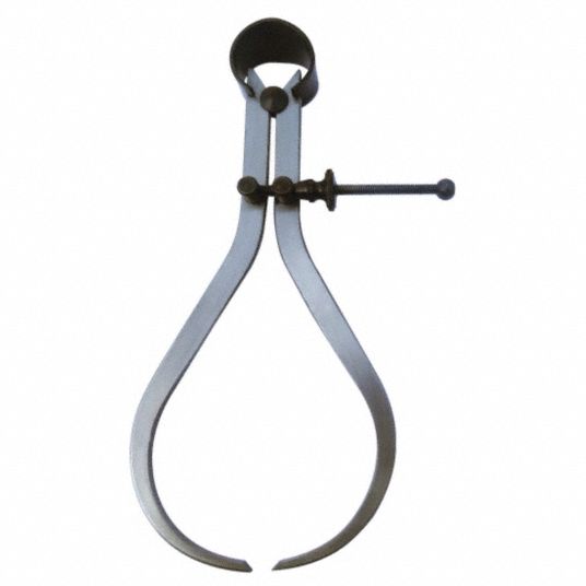 Outside Spring Caliper, Nut Type Solid - Grainger