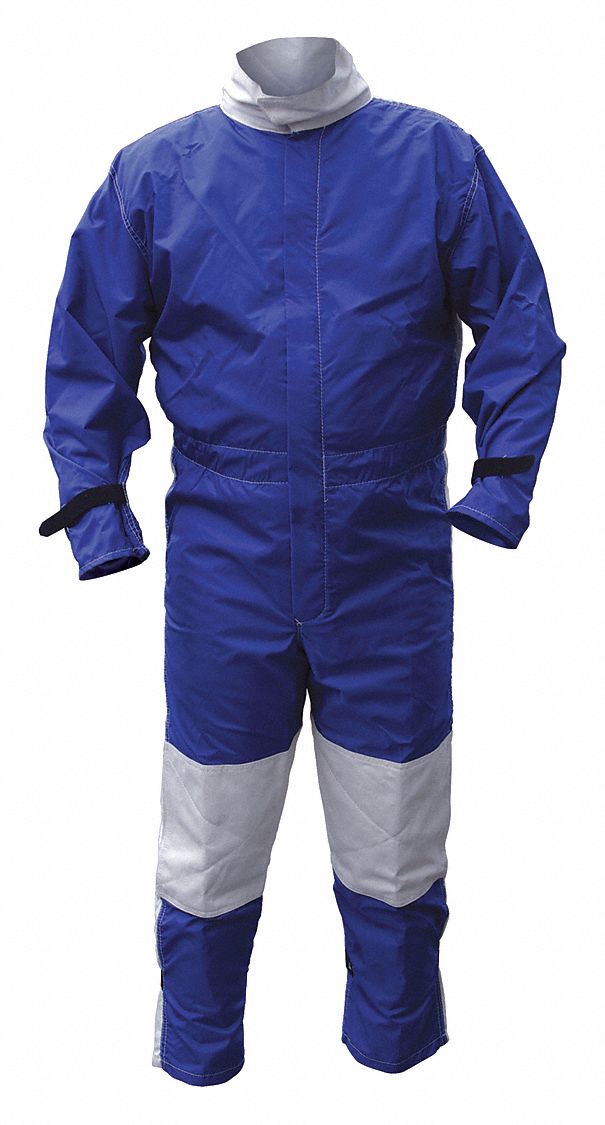 Abrasive Blast Suit,Blue,XXX-Large